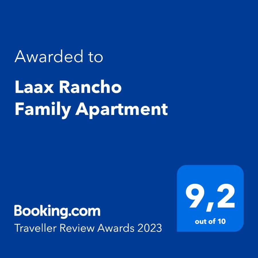 Laax Rancho Family Apartment 外观 照片